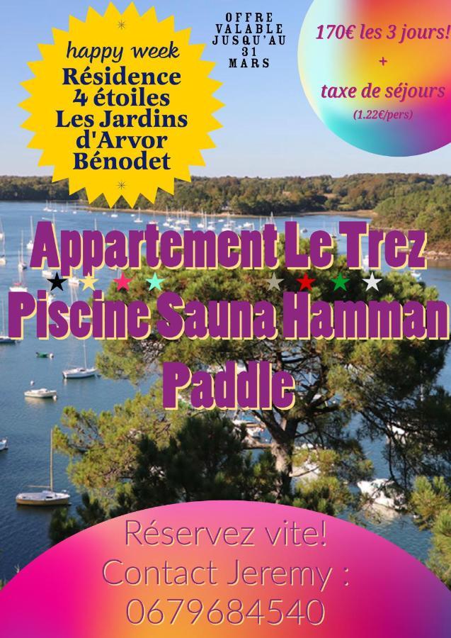 Le Trez, Residence 4 Etoiles Bénodet Dış mekan fotoğraf